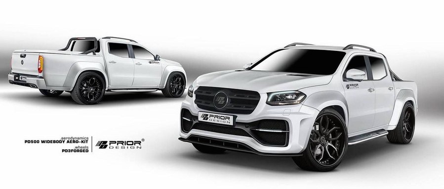 Mercedes X-Class Muscles Up With Tuner Widebody