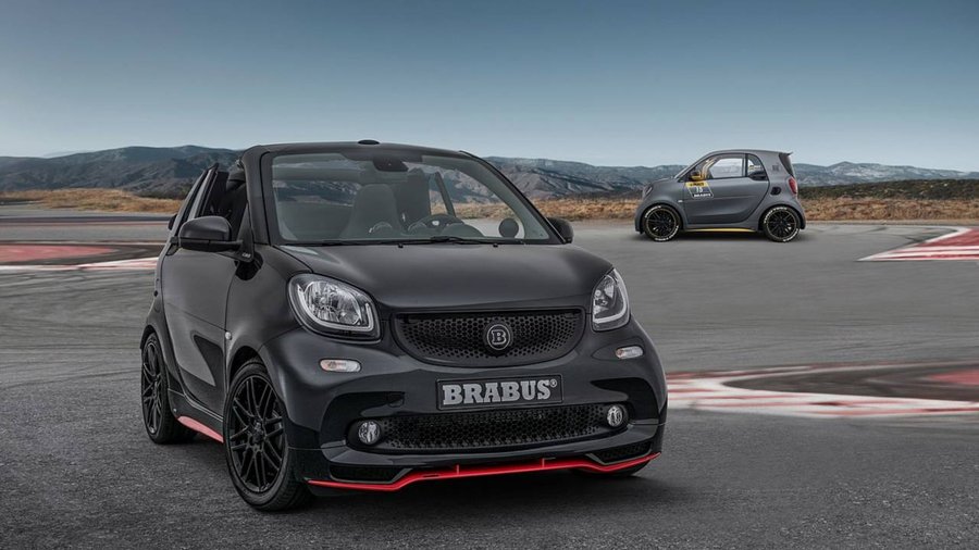Brabus 125R Is A Feisty Cabrio With Three Exhaust Tips