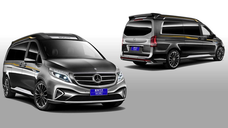 Italdesign Luxes Up Mercedes V-Class With Leather And Wood