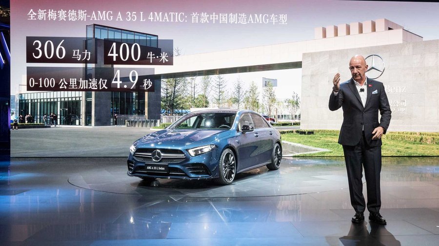 Mercedes-AMG A35L Revealed With Extra Length, Same Power